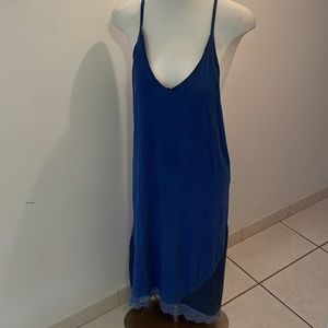Holly blue Racerback maxi dress one size
